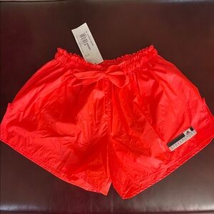 Adidas Women's Bright Red Athletic Shorts